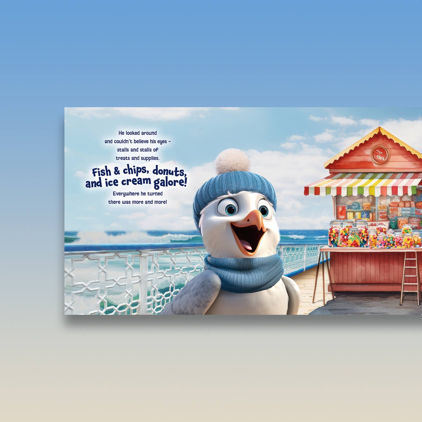 Gullivor the Hungry Seagull - Paperback Book