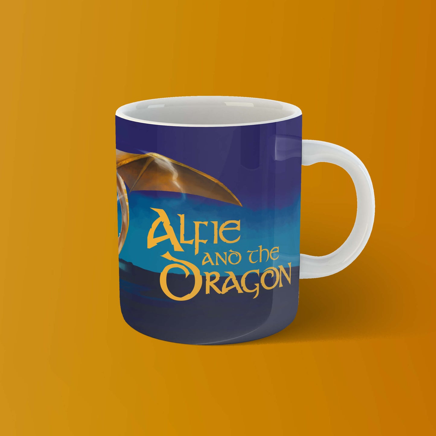 Alfie and the Dragon - Ride Mug